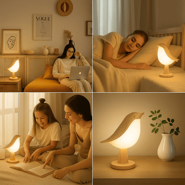 Bird Zen - Lampe de Chevet